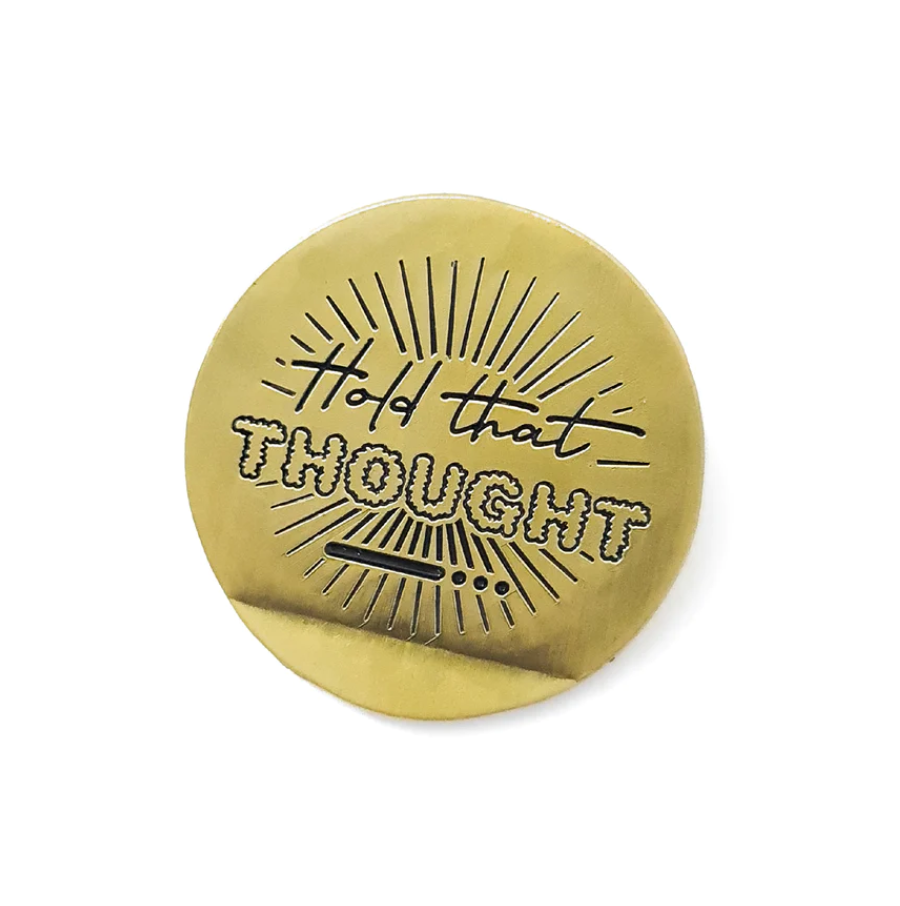 Hold That Thought Notebook Clip