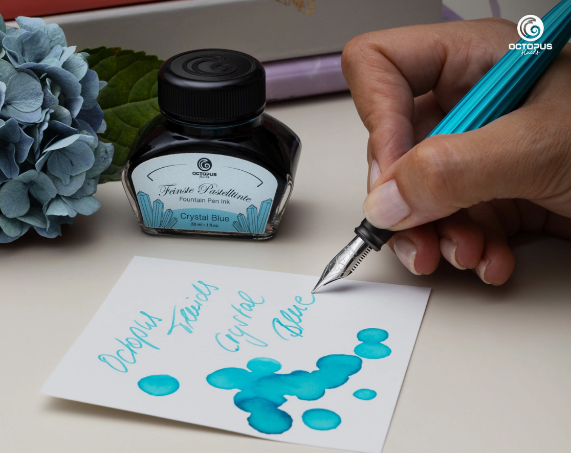 Octopus Fluids Pastel Writing Inks 30ml or 3ml Sample