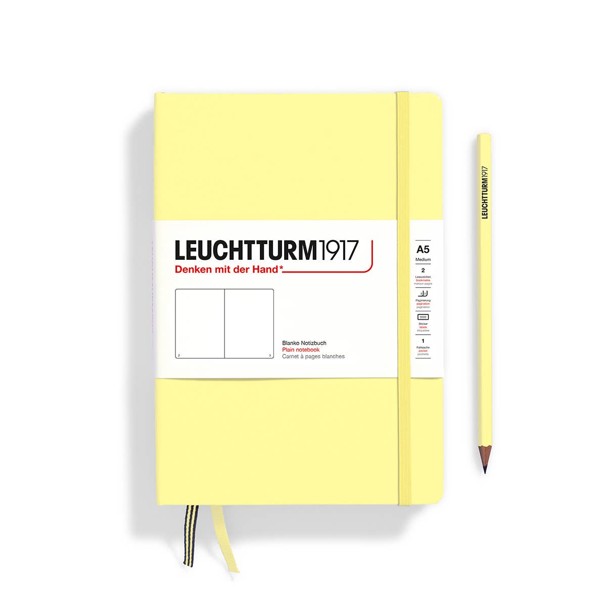 Leuchtturm1917 Hardcover Notebook A5 - 10 Colors - Lined or Blank