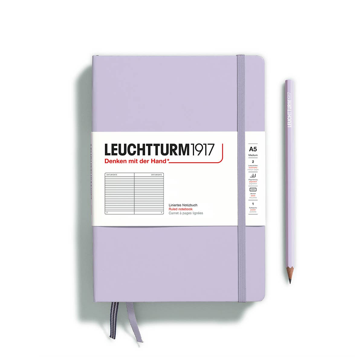 Leuchtturm1917 Hardcover Notebook A5 - 10 Colors - Lined or Blank