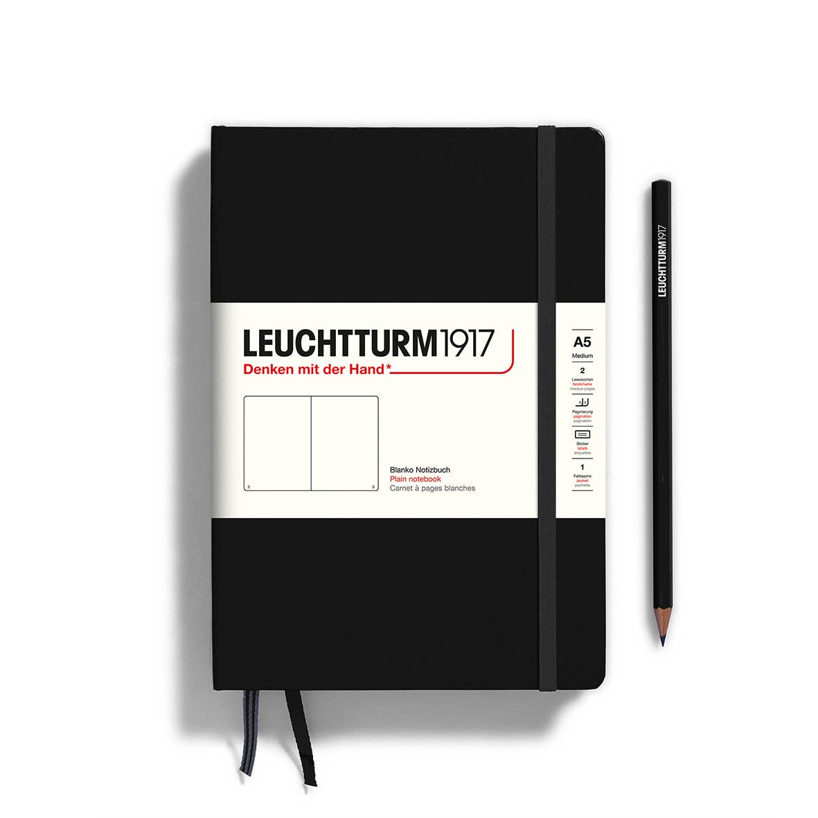 Leuchtturm1917 Hardcover Notebook A5 - 10 Colors - Lined or Blank