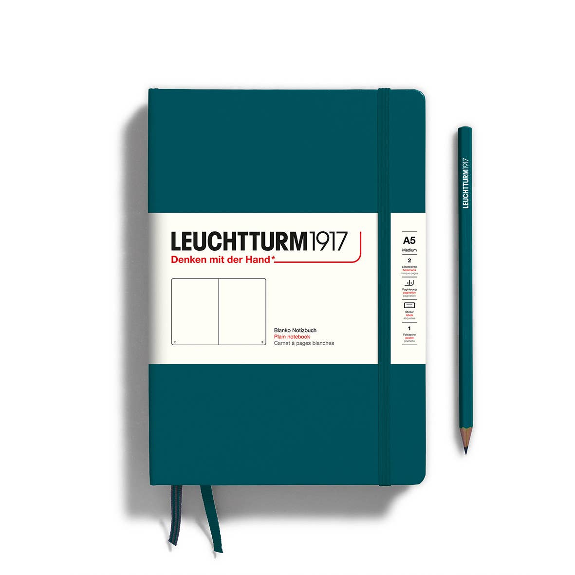 Leuchtturm1917 Hardcover Notebook A5 - 10 Colors - Lined or Blank