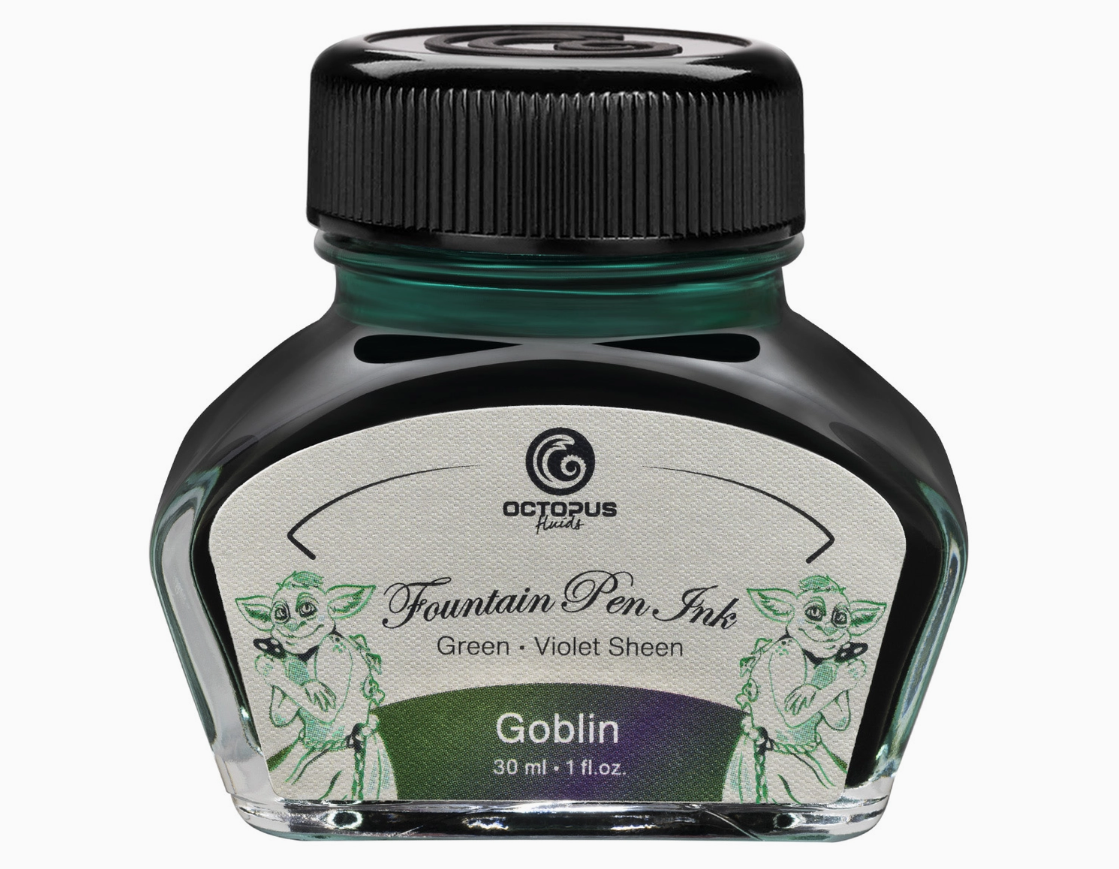 Octopus Fluids Sheening Series Writing Inks 30ml or 3ml sample