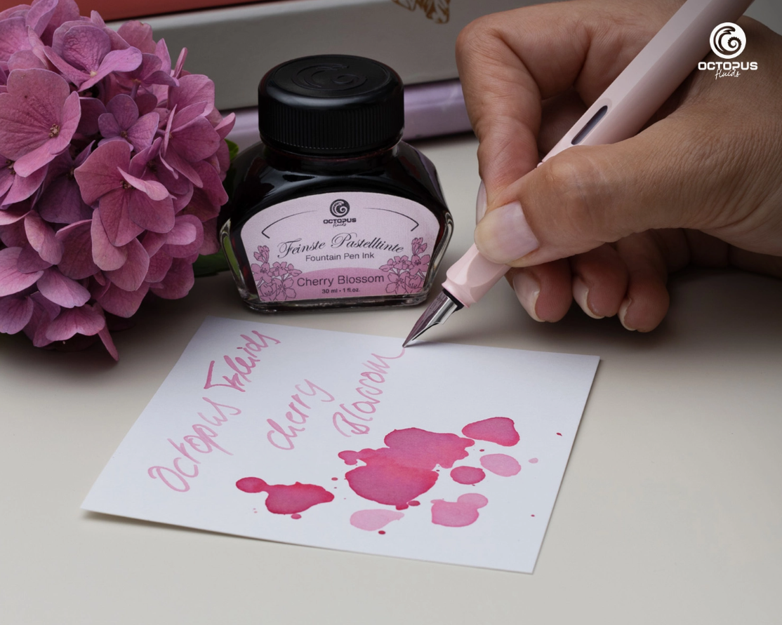 Octopus Fluids Pastel Writing Inks 30ml or 3ml Sample