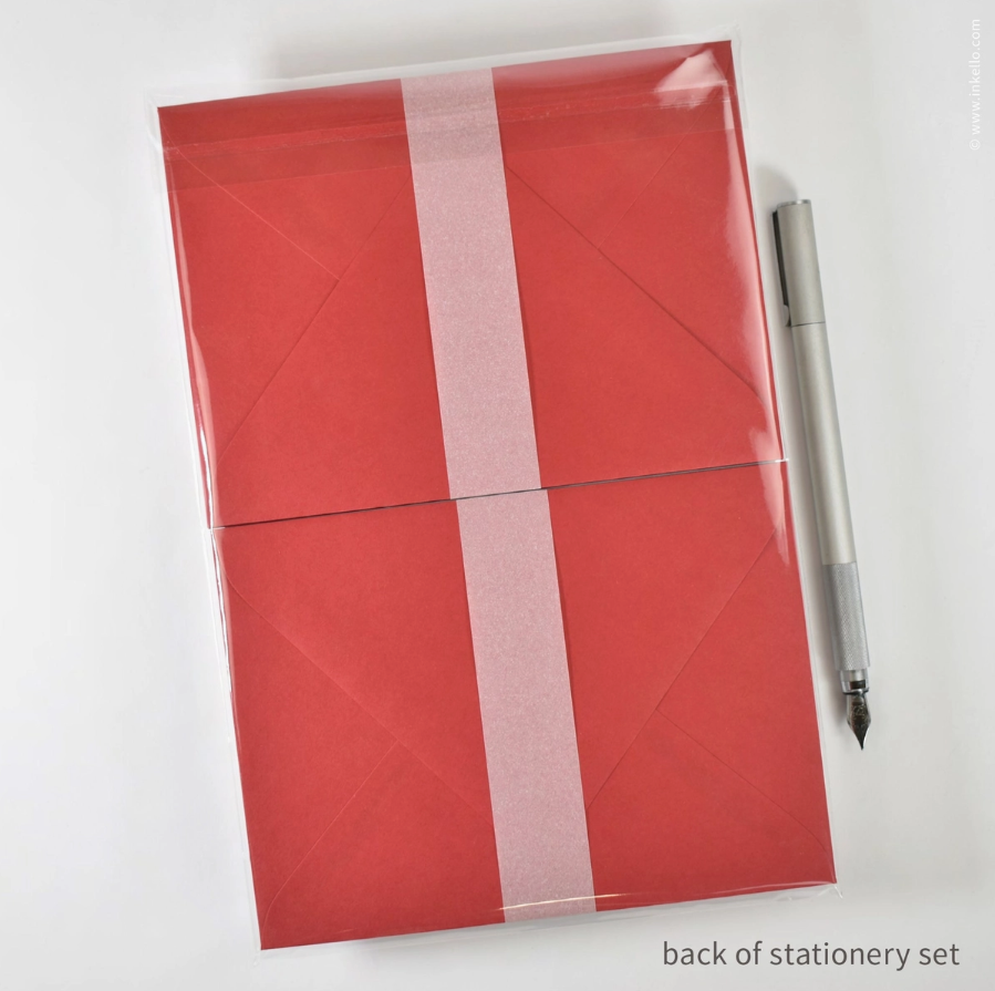 Stationery Set - Maple Leaf - Inkello Letterpress