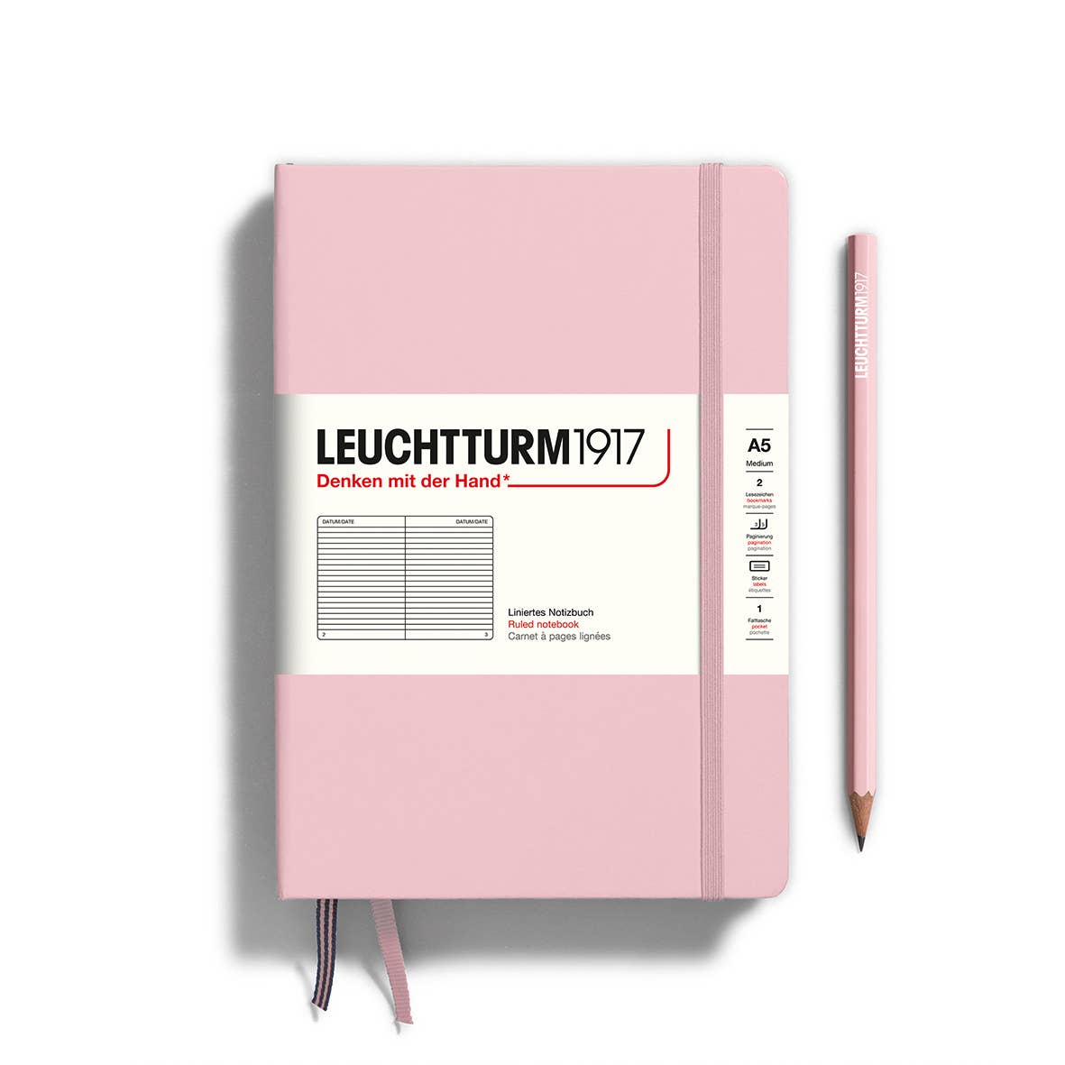 Leuchtturm1917 Hardcover Notebook A5 - 10 Colors - Lined or Blank