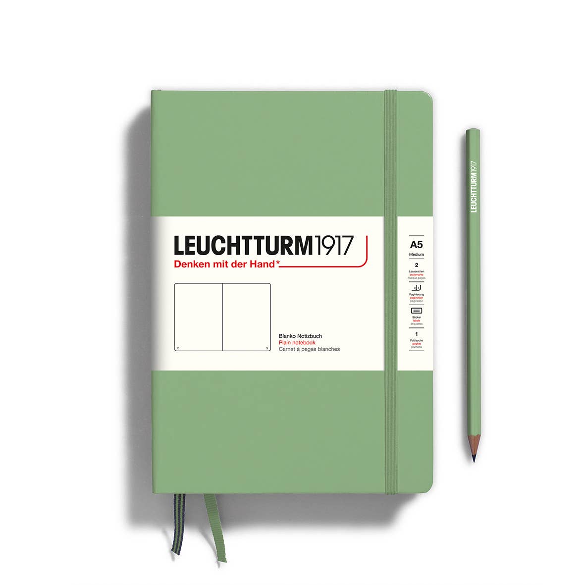 Leuchtturm1917 Hardcover Notebook A5 - 10 Colors - Lined or Blank
