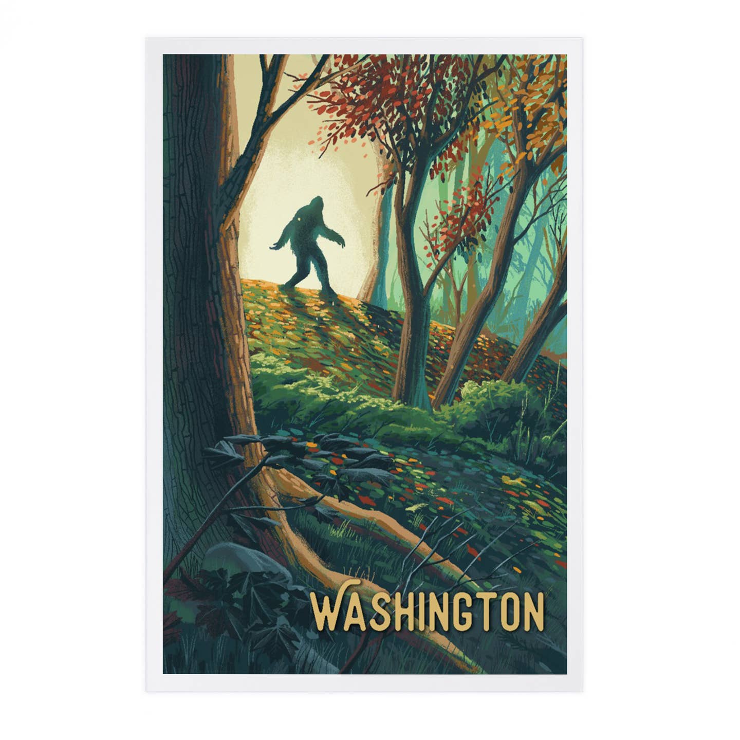Washington Postcards - 4 Designs - Lantern Press